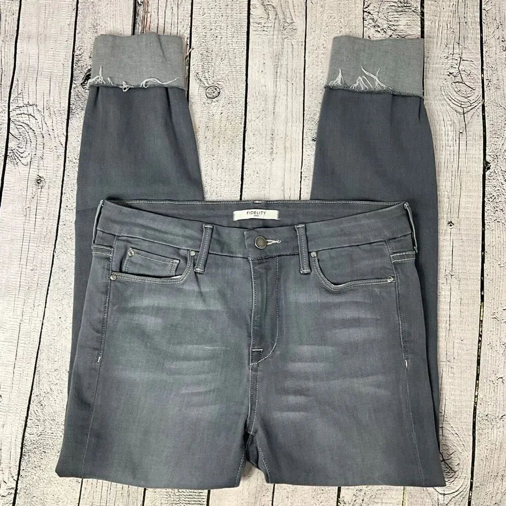 FIDELITY Belvedere Crop Jeans